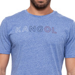 Micro Tee // Blue Marl (Small)