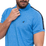 Breese Polo // Blue Marl (Small)