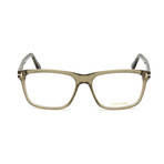 Men's Rectangle Blue Light Blocking Optical Frames // Gray