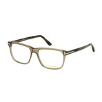 Men's Rectangle Blue Light Blocking Optical Frames // Gray