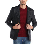 Ohaio Leather Jacket // Black (XL)