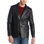 Ohaio Leather Jacket // Black (3XL)