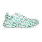 MISBHV // Club Wear Solutions Moontrainers // White + Green (Euro: 45)