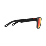 Legend // Matte Black (Fire Mirror Colorboost Polarized Smoke Lens)