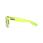 OGLX // Matte Lime Green // Green Mirror Lens
