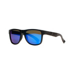 Legend Pro // Matte Black // Blue Mirror ColorBoost Polarized Amber Lens