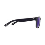 Legend // Matte Black (Fire Mirror Colorboost Polarized Smoke Lens)
