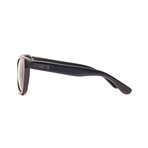 Jackson // Black Bamboo // Smoke Polarized Lens