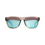 Legend Pro // Translucent Gray // Skye Blue Mirror ColorBoost Polarized Copper Lens