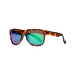 Legend Pro // Tiger Tortoise // Green Mirror ColorBoost Polarized Smoke Lens