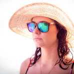 Legend Pro // Tiger Tortoise // Green Mirror ColorBoost Polarized Smoke Lens