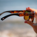 Legend Pro // Tiger Tortoise // Green Mirror ColorBoost Polarized Smoke Lens