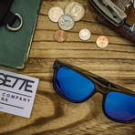 Legend Pro // Translucent Gray // Skye Blue Mirror ColorBoost Polarized Copper Lens