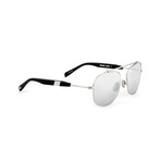 Men's Malcolm No Middle 09 Sunglasses // Silver