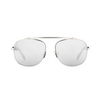 Men's Malcolm No Middle 09 Sunglasses // Silver