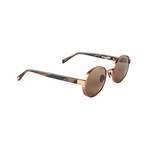 Unisex Eclipse 06 Polarized Sunglasses // Brown Horn + Brown