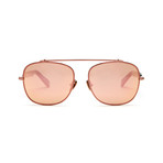 Men's Malcolm No Middle 01 Sunglasses // Rose Gold