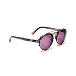 Men's Dyad 02 Sunglasses // Slate Horn + Midnight Plum