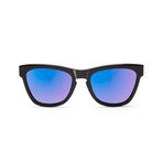 Men's Pioneer 9.29 Sunglasses // Black + Gray + Blue