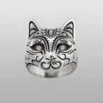 Lamoo Diamond Eyes // Sterling Silver (Size 8)