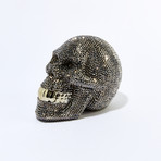 Rhinestone Skull Bank // Table Décor