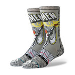 Storm Comic Socks // Gray (M)