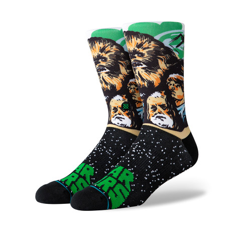 Chewbacca Socks // Green (S)