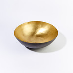 Hand Hammered Brass Bowl // Large