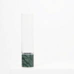 Empress Green // Marble + Glass Vase (Small)