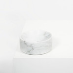 Bianco Carrara // Marble Deep Dish // Small