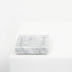 Bianco Carrara // Marble Square Tray (Small)