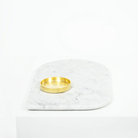 Bianco Carrara // Marble Serving Tray