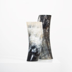 Dark // Ankole Horn Vase (Medium)