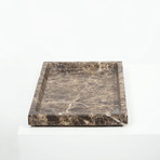 Large // Marble Rectangular Tray (Bianco Carrara)