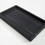 Large // Marble Rectangular Tray (Bianco Carrara)