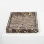 Large // Marble Rectangular Tray (Bianco Carrara)