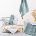 Twelve-Piece Washcloth Set (White)