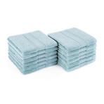 Twelve-Piece Washcloth Set (White)