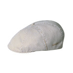 Stretch Ripley Cap // Beige Stripe (S-M)