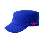 Kangol Championship Army Cap // Blue + Red (S/M)