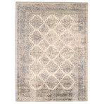 Lydia Ivory Rug (5'3"W x 7'3"L)