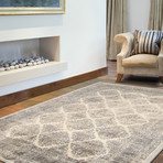 Lydia Ivory Rug (5'3"W x 7'3"L)