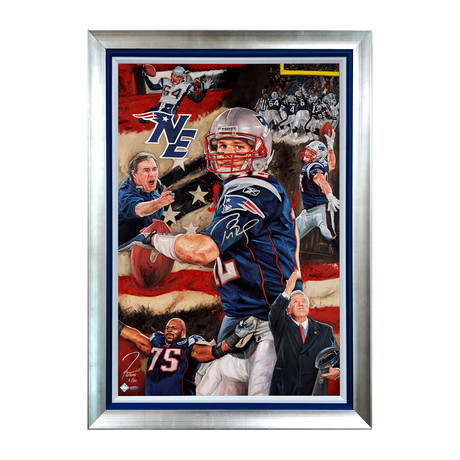 Krafting A Dynasty // Tom Brady and New England Patriots // Autographed