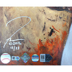 The Rock // Buster Posey // Autographed