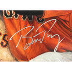 The Rock // Buster Posey // Autographed