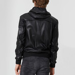 Mason Leather Jacket // Black (2XL)