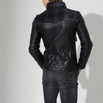 Kyle Leather Jacket // Black (L)