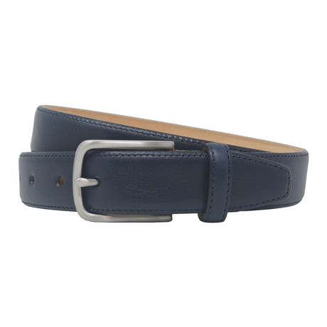 Miller Formal Belt // Navy (30")