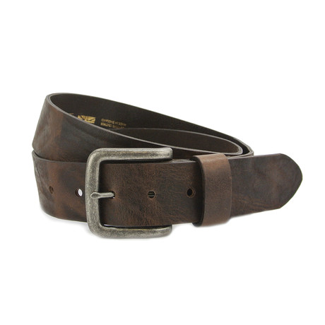 Marden Jeans Belt // Dark Brown (32")