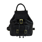 Jane Eyre // Leather Backpack // Dark Brown (Black)